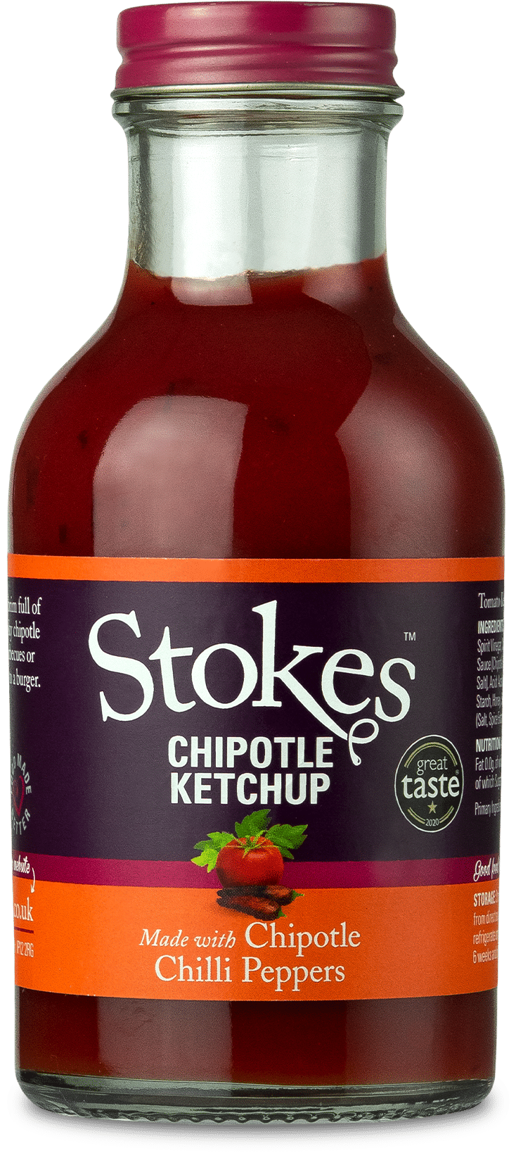 Stokes Chipotle Ketchup 300g bottle