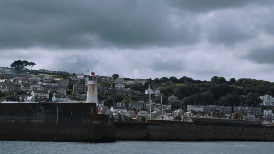 A working harbour on the British coast