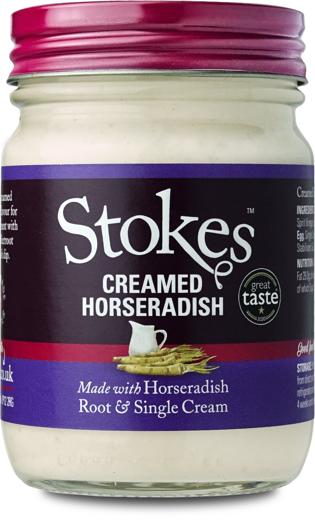 Stokes Creamed Horseradish 220g jar