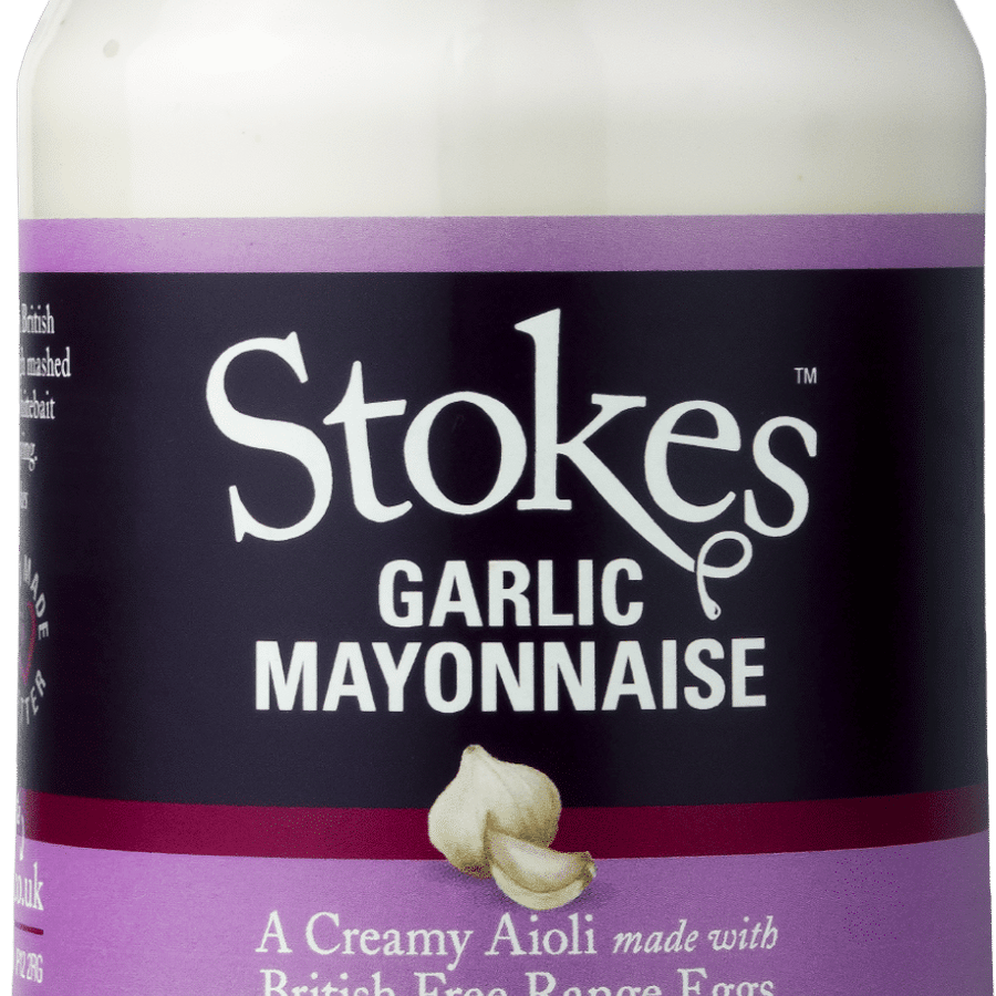 Stokes Garlic Mayonnaise 345g jar