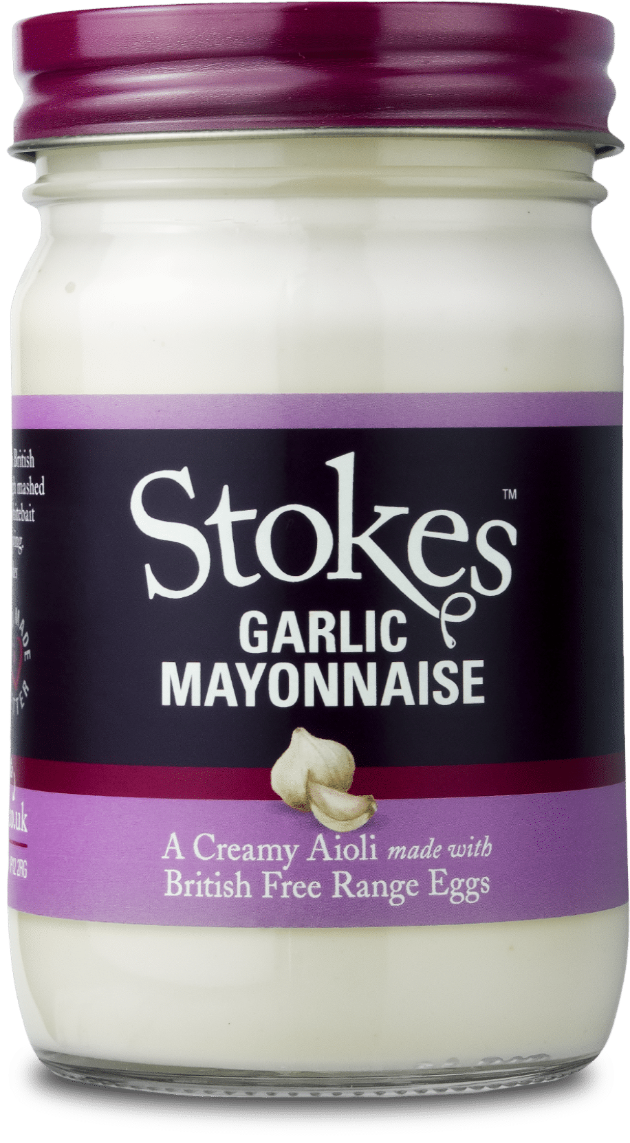 Stokes Garlic Mayonnaise 345g jar