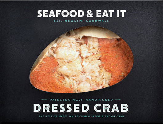 Seafood & Eat It Dressed Crab 120g, Seafood & Eat It