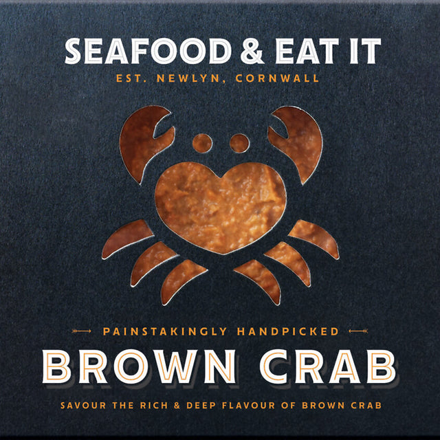 Seafood & Eat It Brown Crab Meat 100g, Seafood & Eat It