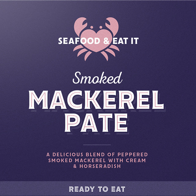 Seafood & Eat It Mackerel Pate 100g, Seafood & Eat It