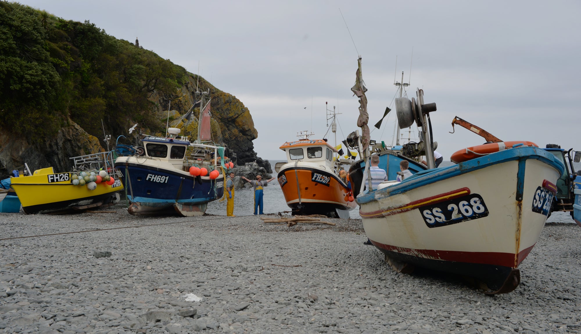 Fishing boats, Cadgwith Cove - geograph.org.uk - 7687389.jpg